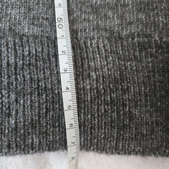 Mango Women's Glitter Detail Knitted Sweater gray size L NWOT - Picture 8 of 15
